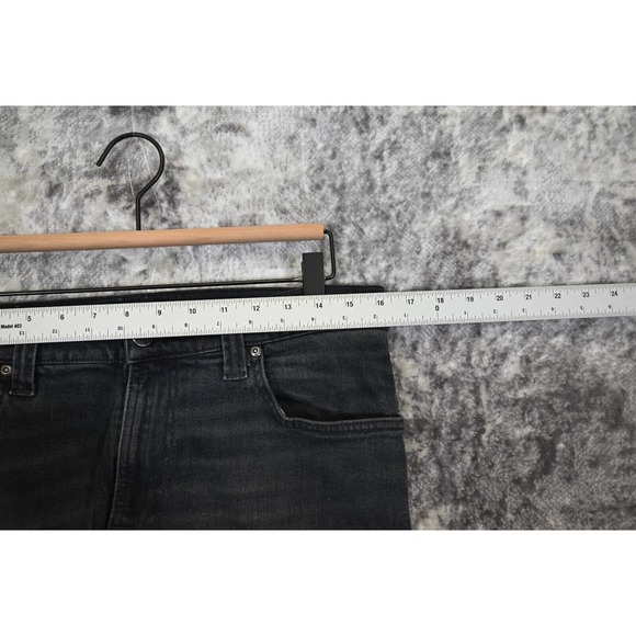 Nudie Thin Finn Jeans in Black Gray Denim Size 32 x 31 - Picture 3 of 8